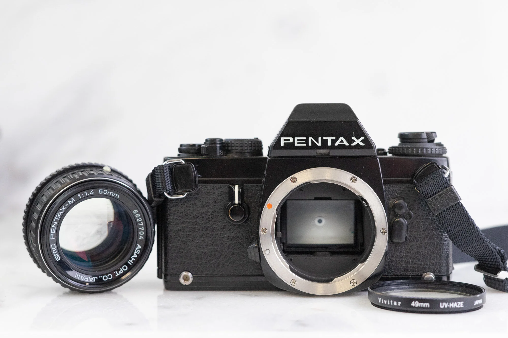 Pentax LX Professional 35mm Film SLR Camera with Pentax M